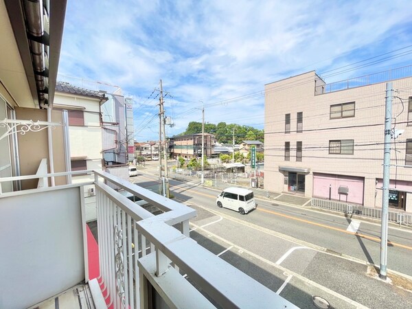 室内からの展望