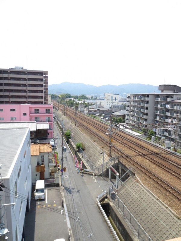 室内からの展望