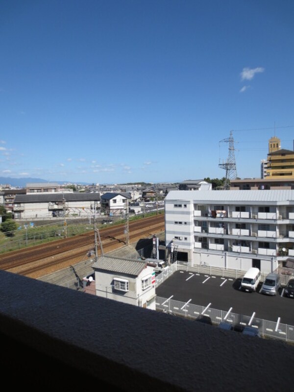 室内からの展望