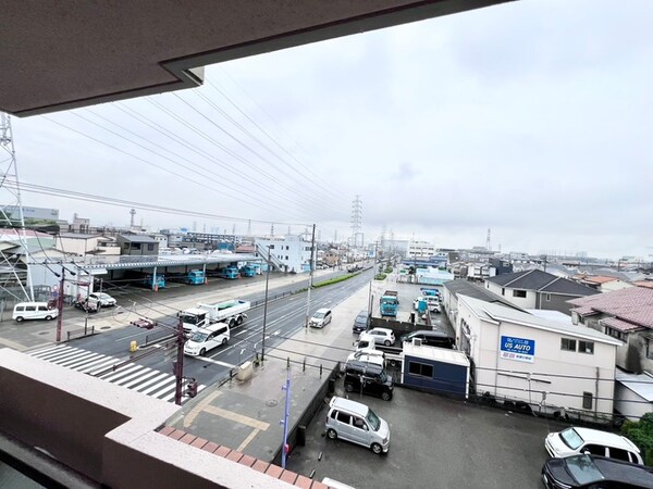 室内からの展望