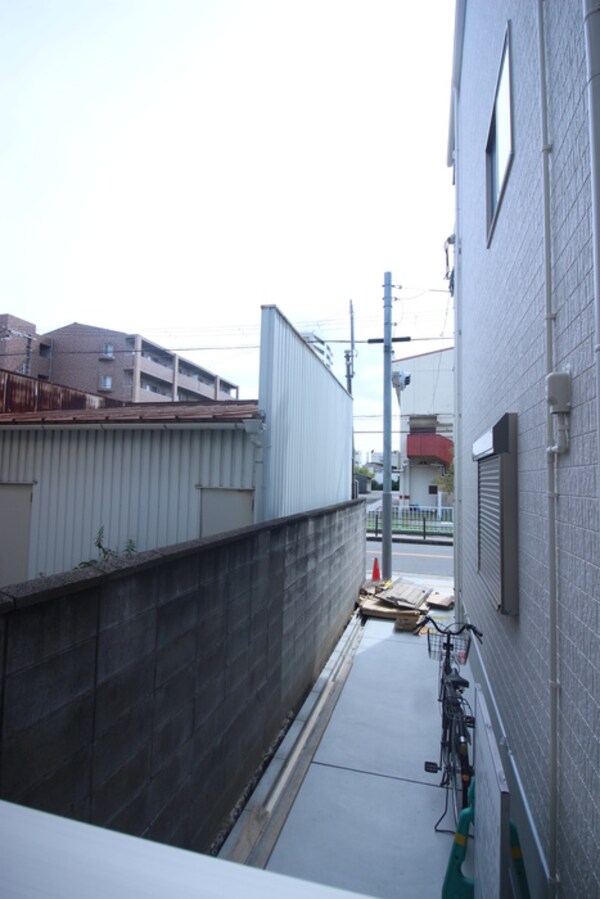 室内からの展望