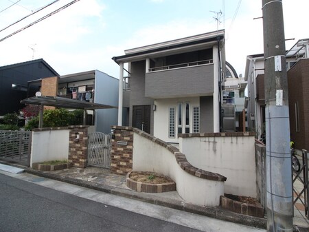 高槻市西町貸家外観写真