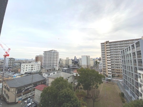 室内からの展望