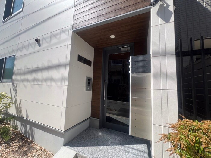 木津屋橋レジデンスのエントランス部分