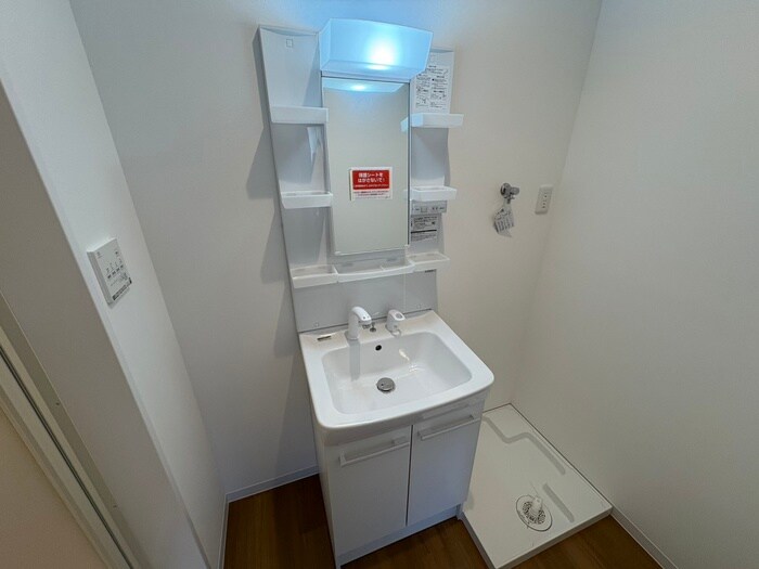 木津屋橋レジデンスの洗面