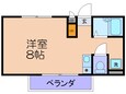 グロ－リ－ハイツ山本の間取図