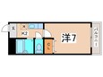 福美ハイツ２の間取図