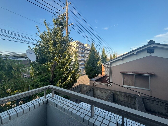 第３４長栄ヴィラ大成さがの室内からの展望