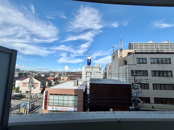室内からの展望