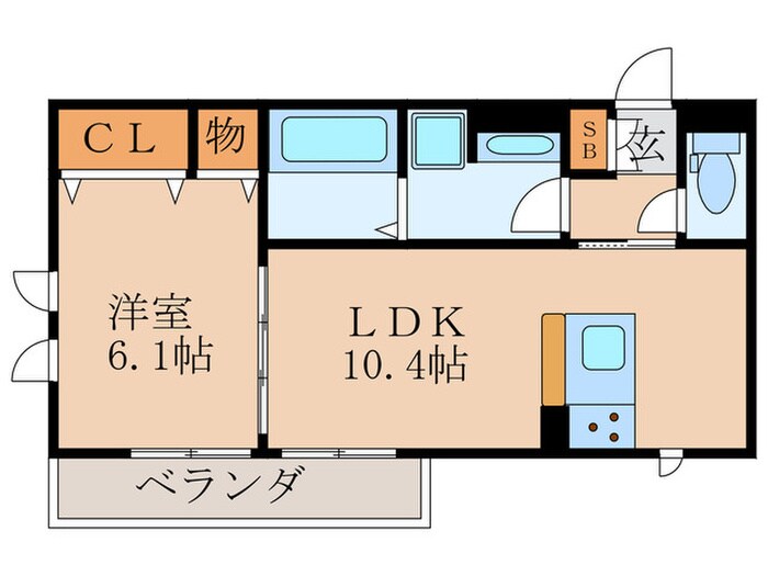 アグレアブルの間取り図