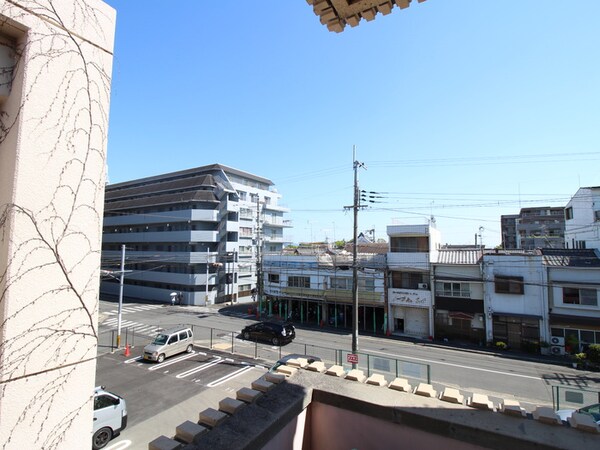 室内からの展望