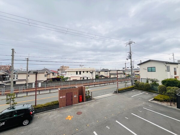 室内からの展望