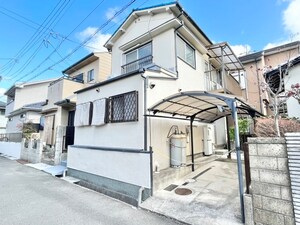 城陽市平川貸家外観写真