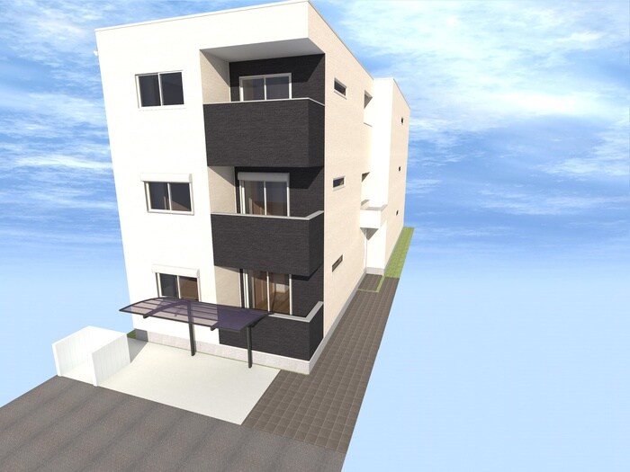 物件外観写真1　(完成予想図)