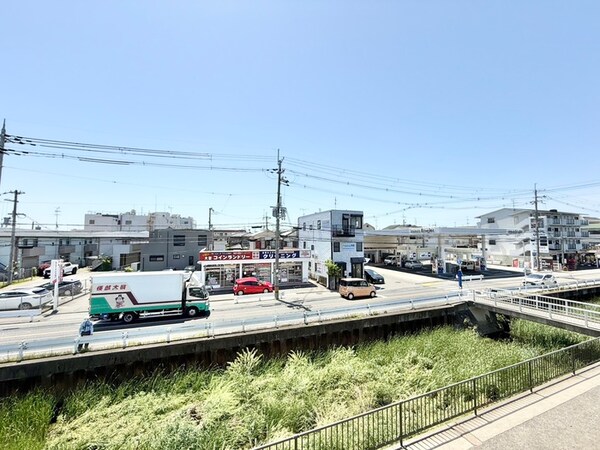 室内からの展望