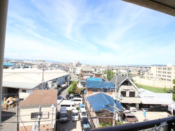 室内からの展望