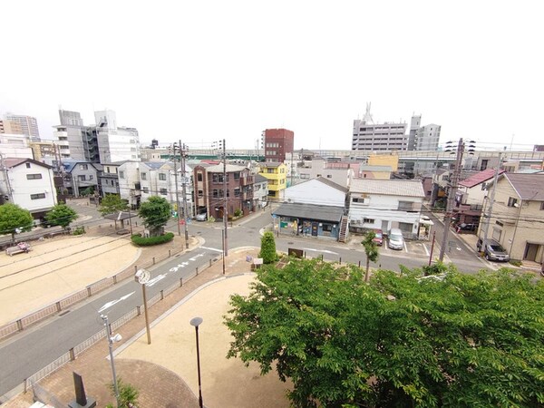 室内からの展望