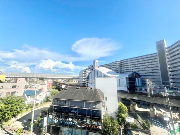 室内からの展望