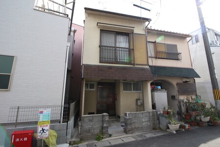 城陽市枇杷庄島ノ宮34-50貸家外観写真