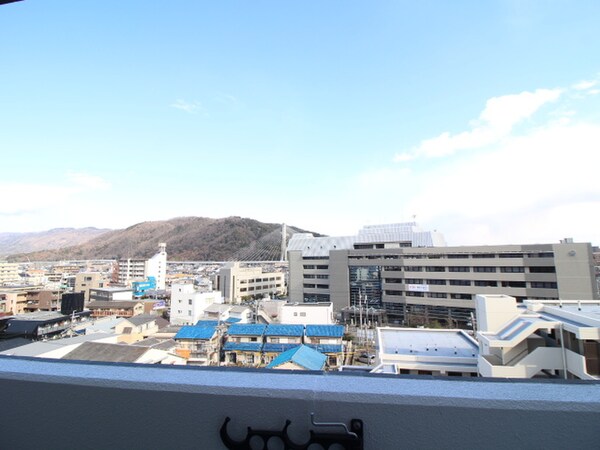 室内からの展望
