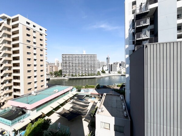 室内からの展望