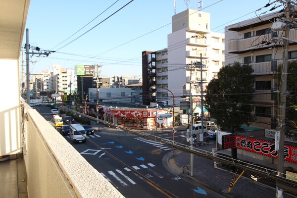 室内からの展望