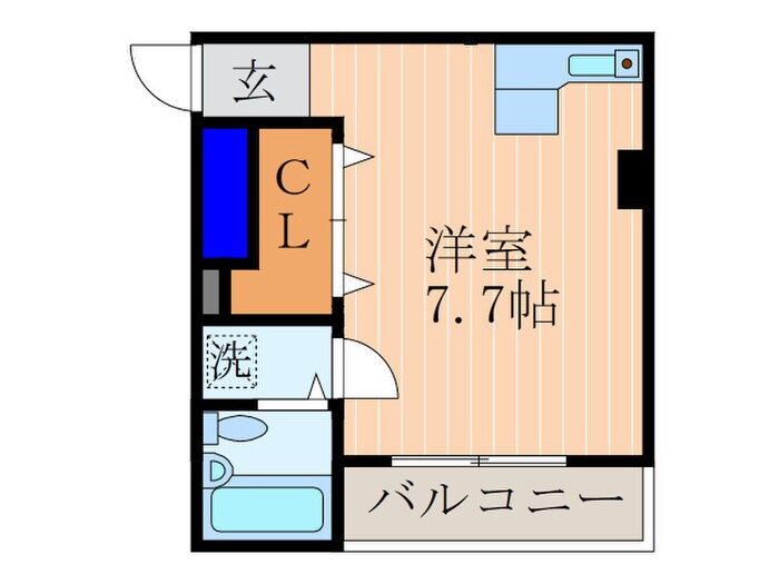 エクシブ林寺の間取り図