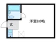 川西ハイツの間取図