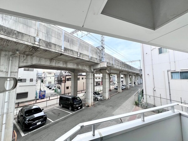 室内からの展望