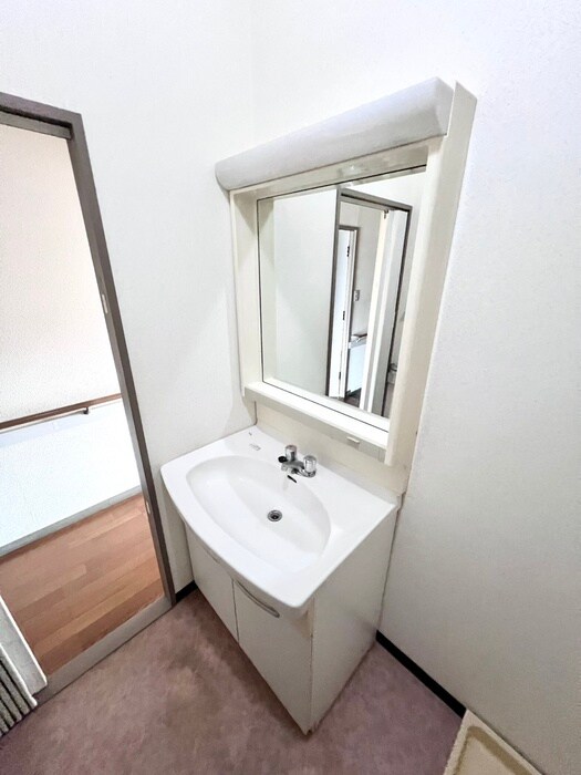 マンションピアの洗面