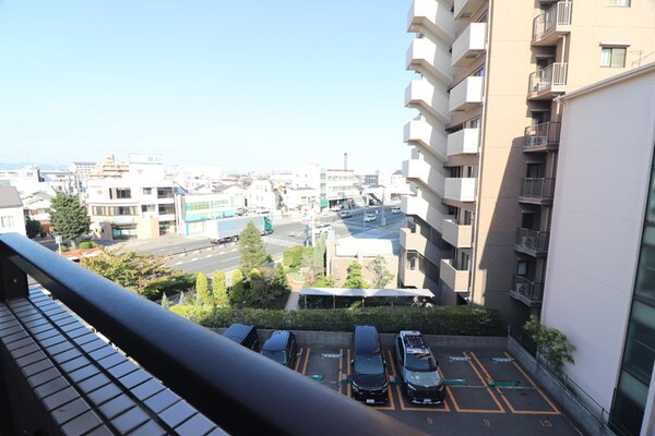 室内からの展望