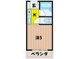 メゾンド－ルソフィアの間取図