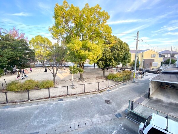 室内からの展望