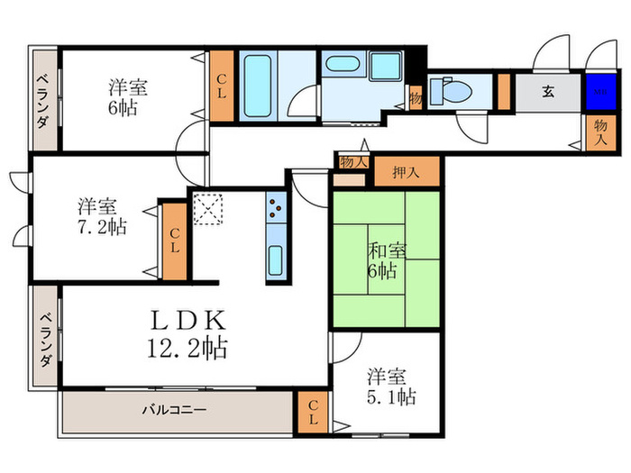 間取図