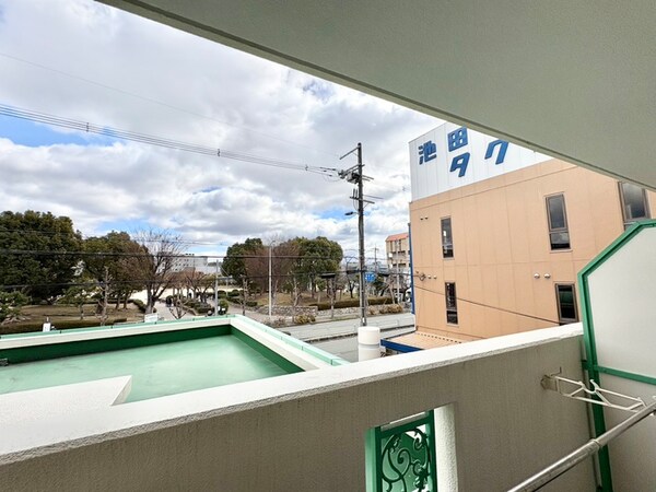 室内からの展望