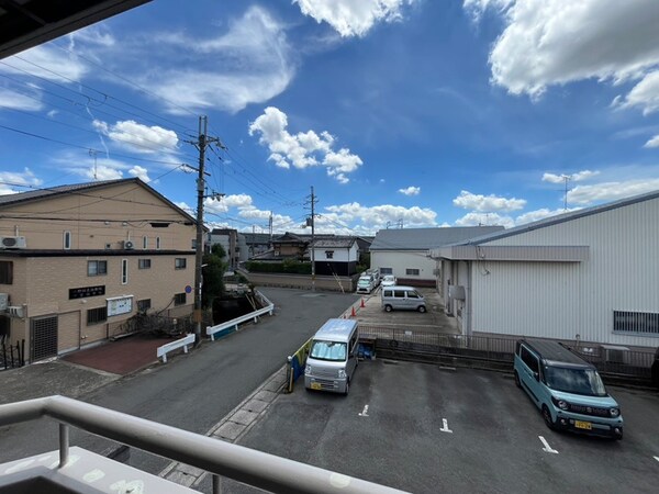 室内からの展望