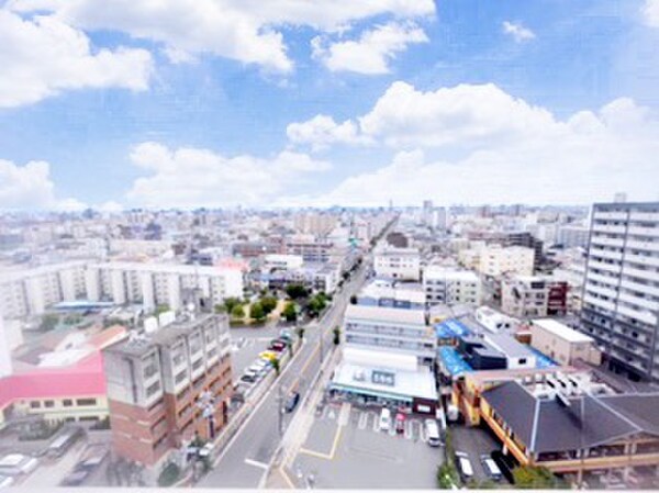 室内からの展望