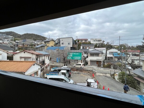 室内からの展望