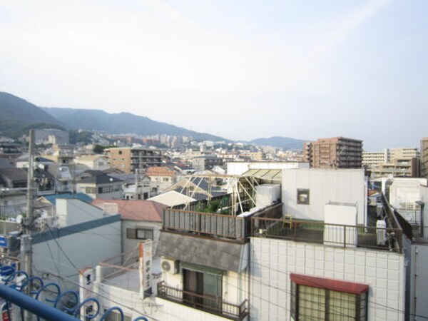 室内からの展望