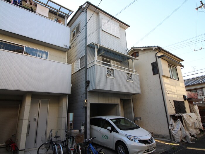 金岡町戸建の駐輪場