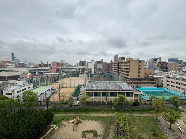 室内からの展望
