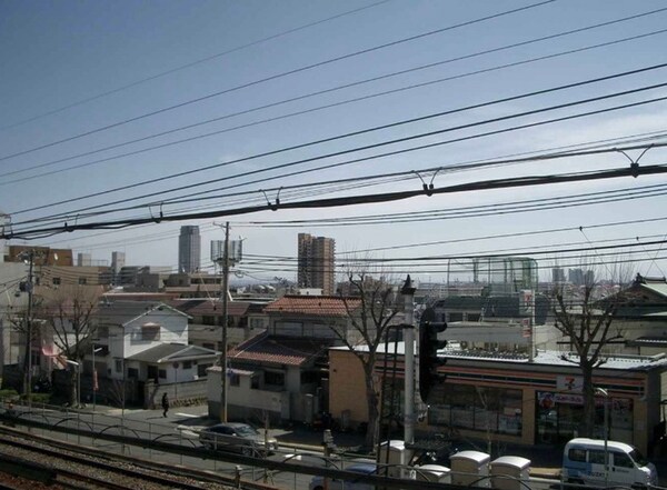 室内からの展望