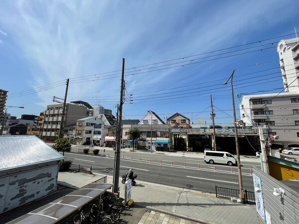 室内からの展望
