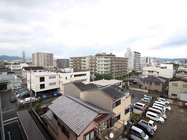 室内からの展望