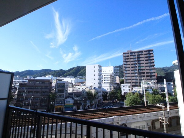室内からの展望