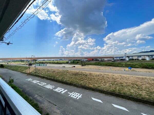室内からの展望