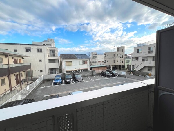 室内からの展望