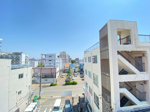 室内からの展望