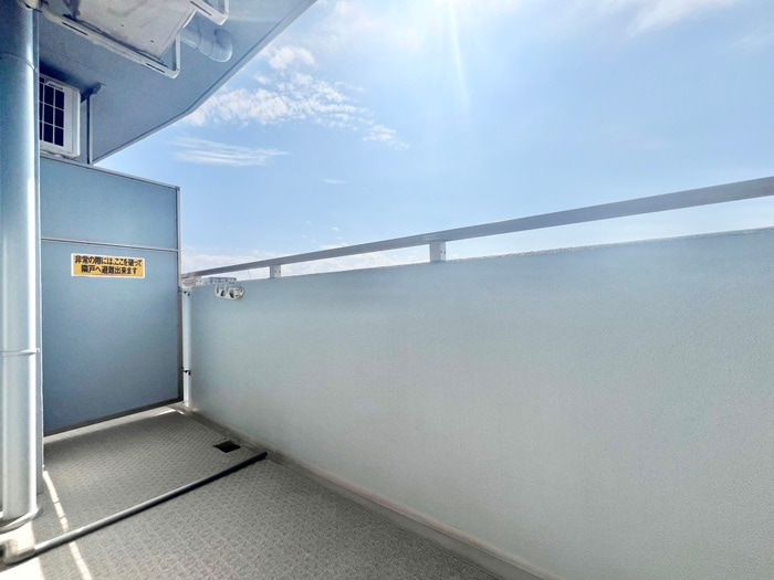 ウイングなかもずのベランダ・バルコニー