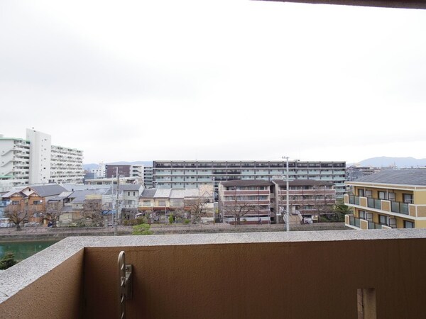 室内からの展望